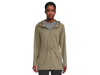 Columbia Flora Park Ii Softshell Jacket In Green