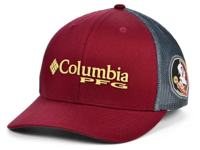 Columbia Florida State Seminoles Pfg Trucker Cap In Multi