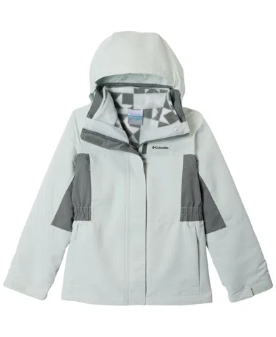 Columbia Kids' Girls' 7-16 Bugaboo Iv Hooded 3-in-1 Jacket In Gray
