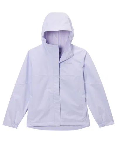 Columbia Kids' Girls' 7-16 Waterproof Hooded Hikebound Ii Jacket In Purple