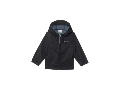 Columbia Glennakertm Rain Jacket (little Kids/big Kids) Boy's Coat Black 1 : Sm (8 Big Kids), Nylon