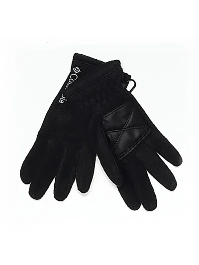 Pre-owned Columbia Kids' Gloves In Black