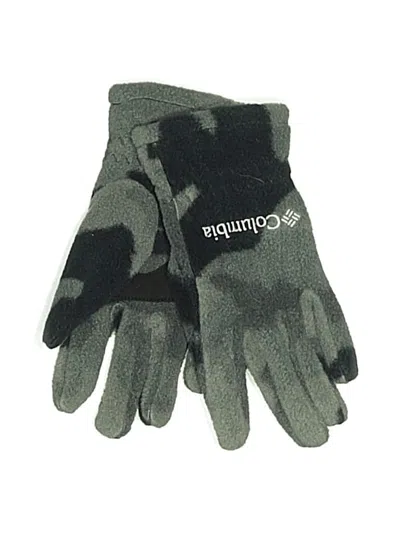 Pre-owned Columbia Kids' Gloves In Gray