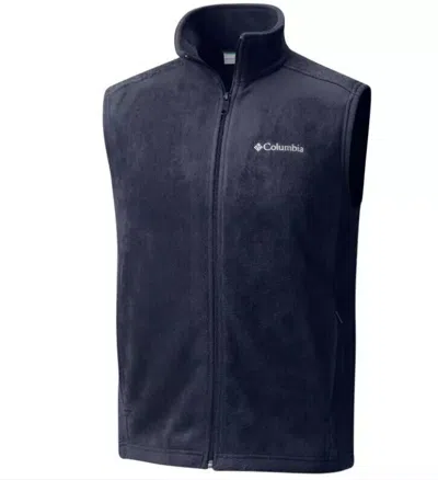 Columbia Granite Mountain Xm1024-464 Vest Men's Blue Polyester Full Zip Clo378