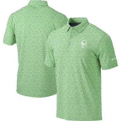 Columbia Green Wm Phoenix Open Omni-wick Slicer Polo