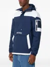 Columbia Half-zip Colour-block Hoodie In Blue