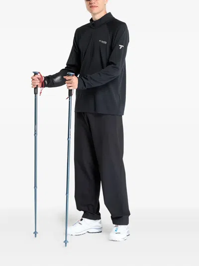 Columbia Half-zip Pullover In Black