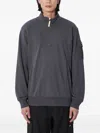 Columbia Half-zip Sweatshirt In Gray