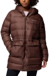 Columbia Harmony Falls Water Repellent 650 Fill Power Jacket In Brown