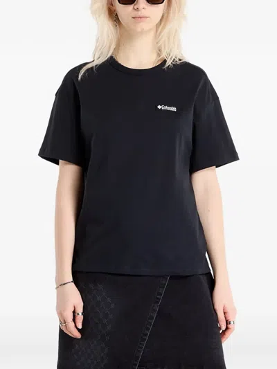 Columbia Heavyweight T-shirt In Black