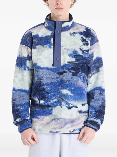 Columbia Helvetia™ Half-snap Printed Sweater In Blue