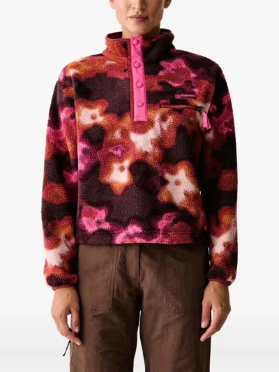 Columbia Helvetia Ii Abstract-print Fleece Sweater In Multi
