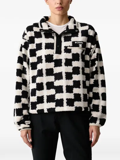 Columbia Helvetia Ii Checkered Fleece Sweater In Multi