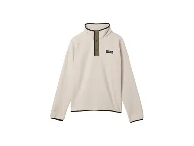 Columbia Helvetia Ii Half Snap Fleece (little Kid/big Kid) Kid's Fleece Dark Stone/stone Green : 2xs (4-5 Lit In Neutral