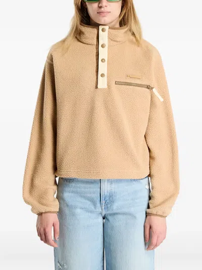 Columbia Helvetia™ Ii Half-snap Fleece Sweater In Neutral