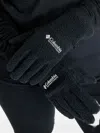 Columbia Helvetia Logo-print Gloves In Blue