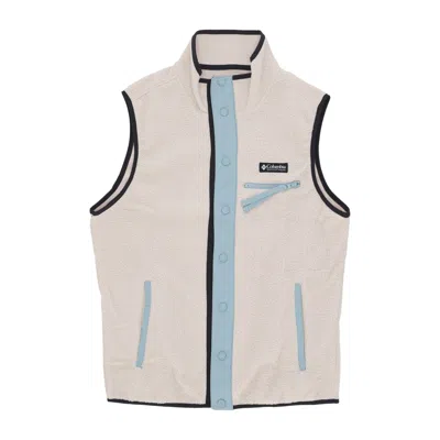 Columbia Helvetia Vest Dark Stone Men's Vest In White