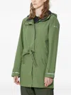 Columbia Here And There™ Belted Hooded Trench Coat In Green