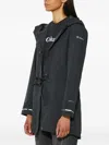 Columbia Here And There Ii Hooded Belted Jacket In Blue