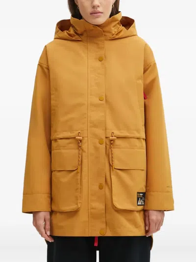 Columbia High Cascades™ Interchange Hooded Coat In Yellow