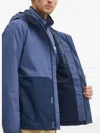 Columbia Hikebound™ Hooded Two-tone Jacket In Blue