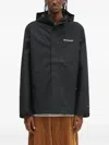 Columbia Hikebound Hooded Zip-front Jacket In Black