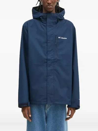 Columbia Hikebound Ii Hooded Jacket In Blue