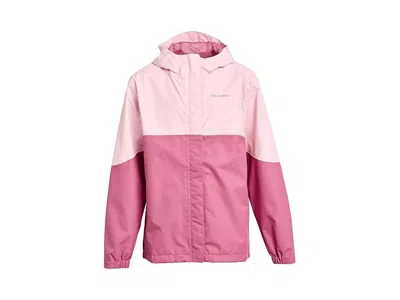 Columbia Hikebound Ii Jacket (little Kid/big Kid) Boy's Coat Satin Pink/rosette : Xs (6-7 Little Kids), Polye