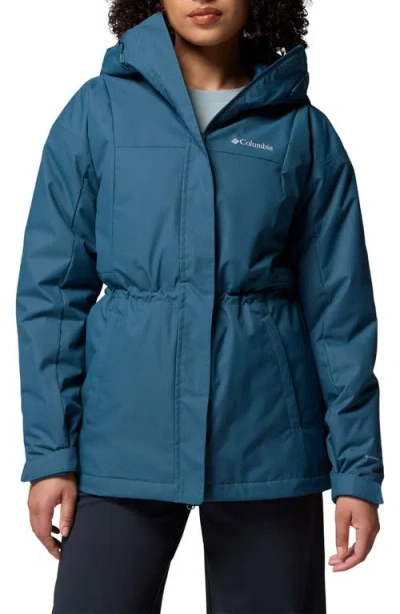 Columbia Hikebound™ Ii Long Insulated Rain Jacket In Blue