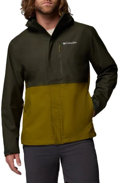 Columbia Hikebound Ii Panelled Jacket In Green