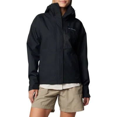 Columbia Hikebound Ii Waterproof Jacket In Black
