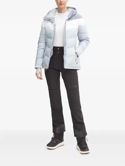 Columbia Hooded Chevron-quilted Ski Jacket In Blue