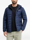 Columbia Hooded Padded Jacket In Blue