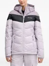 Columbia Hooded Puffer Jacket In Purple