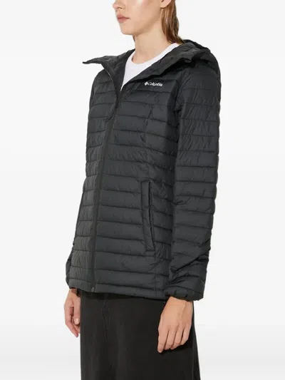 Columbia Hooded Quilted Jacket In Black
