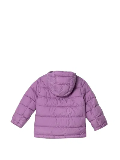 Columbia Kids' Hooded Quilted Jacket In Purple