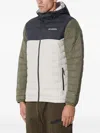 Columbia Hooded Quilted Padded Jacket In Multi