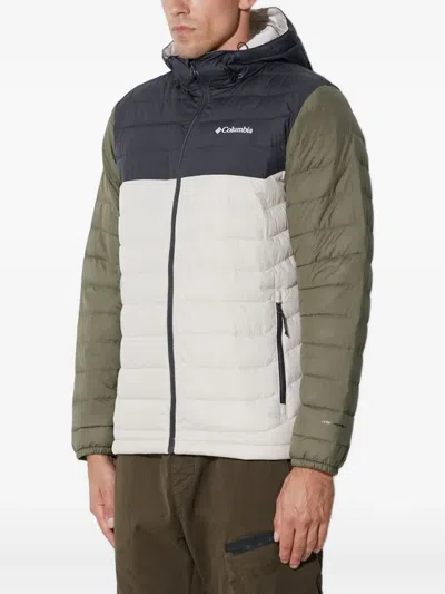 Columbia Hooded Quilted Padded Jacket In Multi