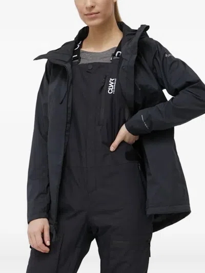 Columbia Hooded Zip-front Jacket In Blue