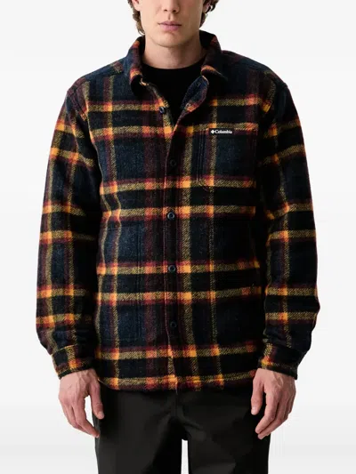 Columbia Hunter Arch Check-pattern Fleece-lined Jacket In Multi