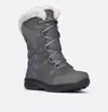 Columbia Ice Maiden Ii Womens Suede Waterproof Winter & Snow Boots In Gray