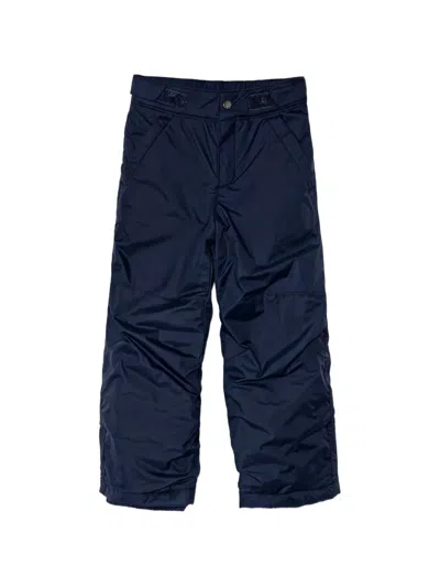 Columbia Kids' Ice Slope Waterproof Trousers In Blue