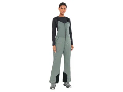 Columbia Iceventuretm Ii Bib Women's Casual Pants Sedona Sage Dobby/black: Sm R In Multi