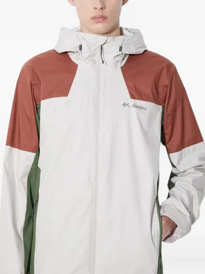 Columbia Inner Limits™ Hooded Colour-block Jacket In White