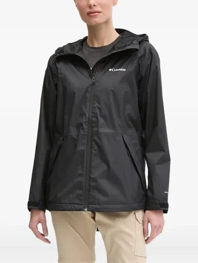 Columbia Inner Limits™ Iii Hooded Zip-front Jacket In Black