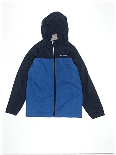 Pre-owned Columbia Kids' Jacket In Blue