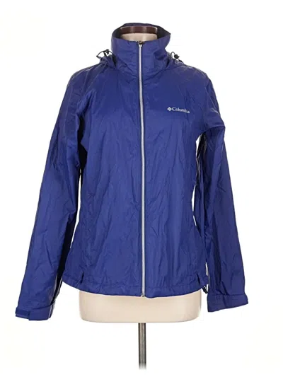 Pre-owned Columbia Jacket In Blue