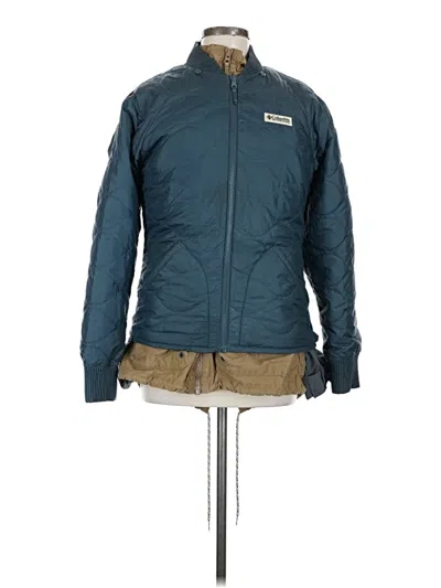 Pre-owned Columbia Jacket In Blue