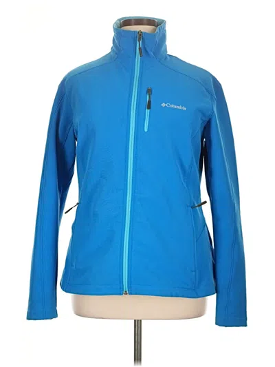 Pre-owned Columbia Jacket In Blue