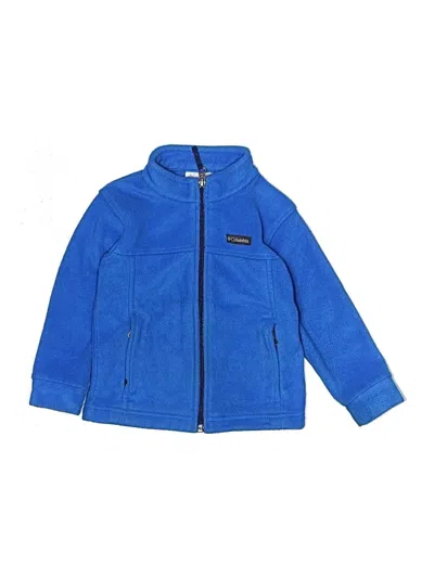 Pre-owned Columbia Kids' Jacket In Blue